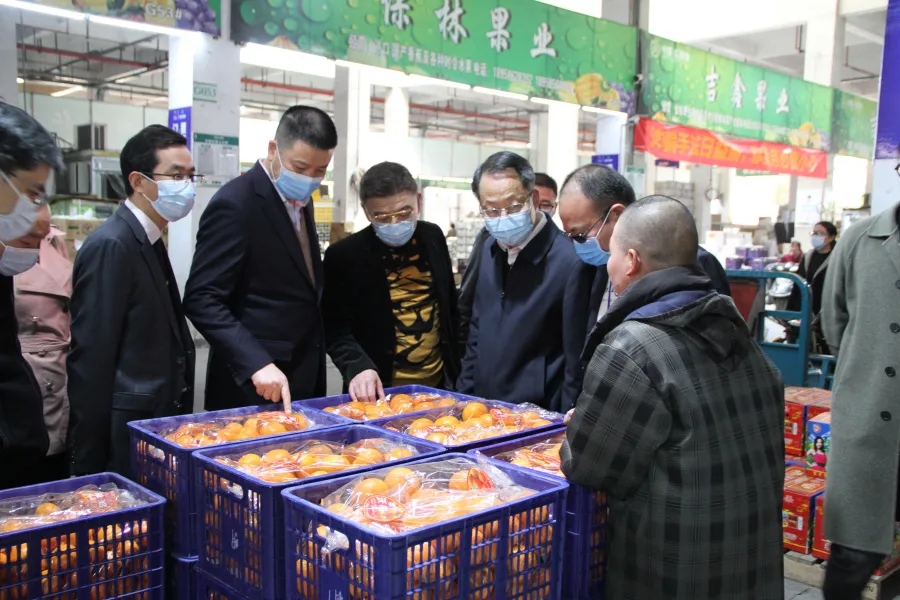 加快市场提档升级!台州市委书记李跃旗来农港城市场调研指导